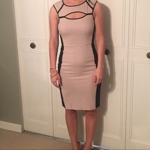 Mid-length body-con dress